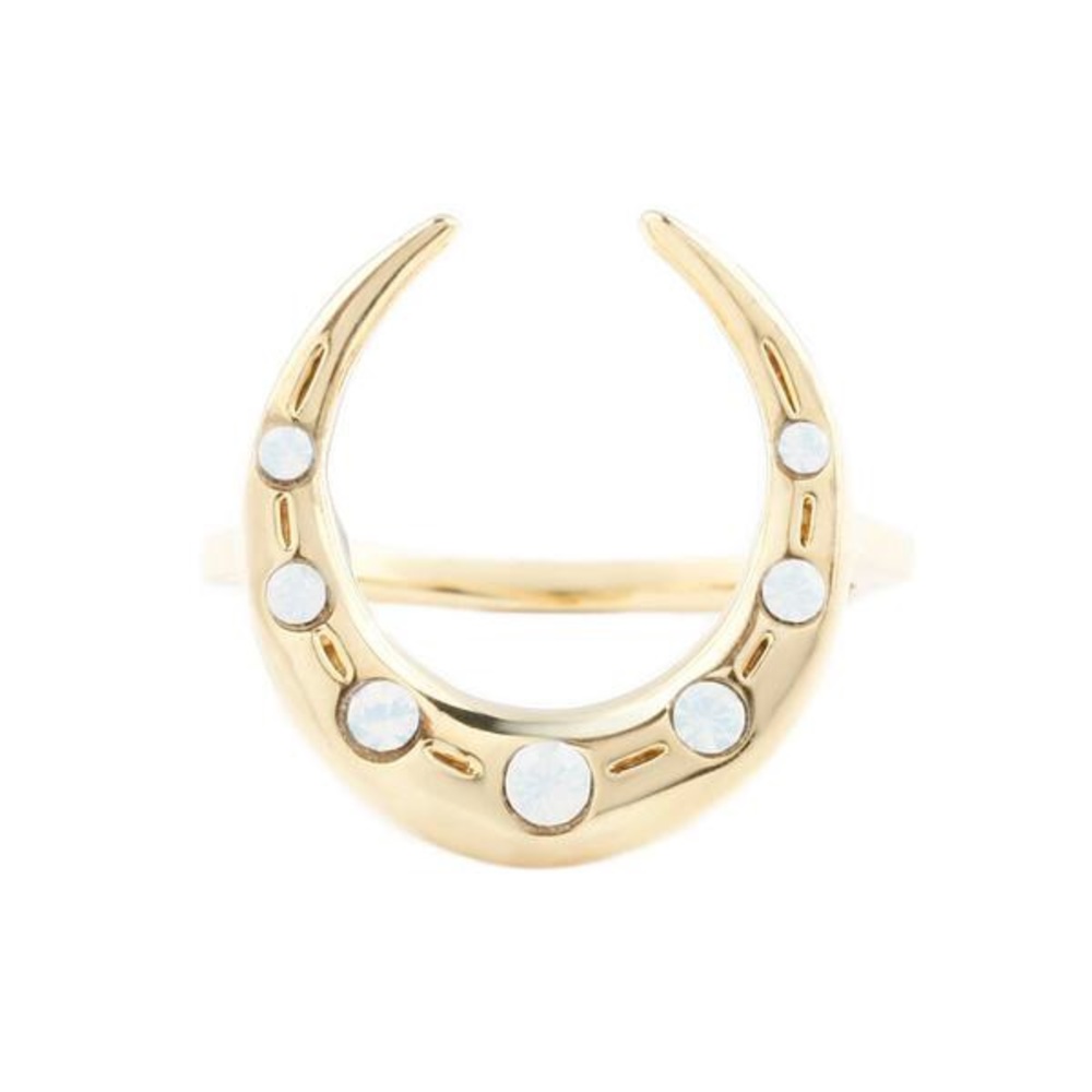 THE 2 BANDITS: Moonchild Ring in Opal